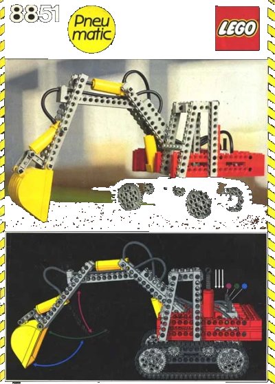 LEGO onderdeel Excavator (8851-1)