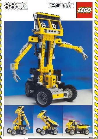 LEGO onderdeel Robot (8852-1)