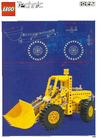 LEGO onderdeel Excavator (8853-1)