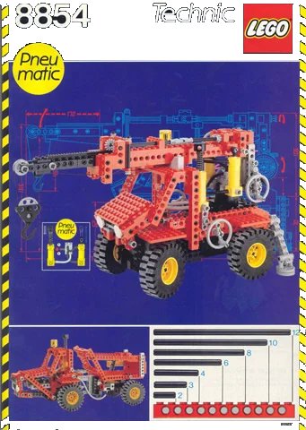 LEGO onderdeel Power Crane (8854-1)