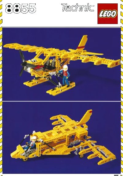 LEGO onderdeel Prop Plane (8855-1)