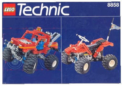 LEGO onderdeel Rebel Wrecker (8858-1)