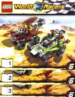LEGO onderdeel Desert of Destruction (8864-1)