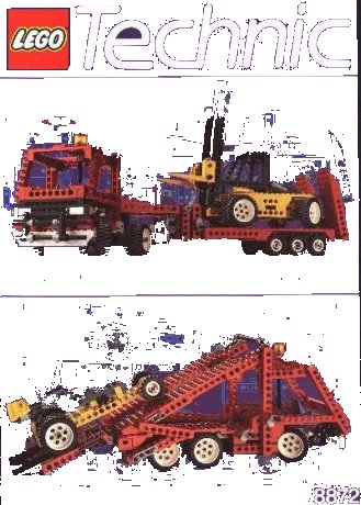 LEGO onderdeel Forklift Transporter (8872-1)