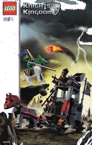 LEGO onderdeel Battle Wagon (8874-1)