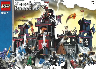 LEGO onderdeel Vladek's Dark Fortress (8877-1)