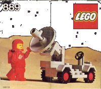 LEGO part Radar Truck 889-1