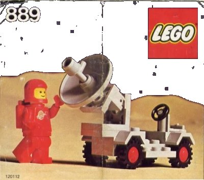 LEGO onderdeel Radar Truck (889-1)
