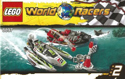 LEGO onderdeel Jagged Jaws Reef (8897-1)