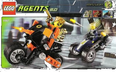 LEGO onderdeel Gold Tooth's Getaway (8967-1)