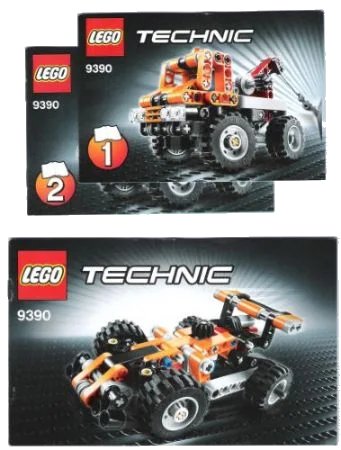 LEGO onderdeel Mini Tow Truck (9390-1)