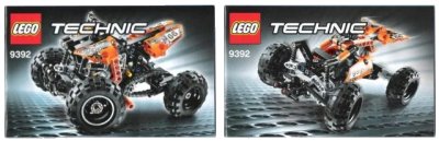 LEGO onderdeel Quad Bike (9392-1)