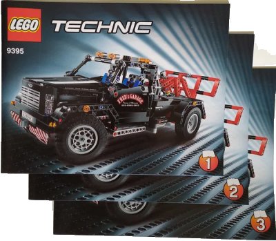 LEGO onderdeel Pick-Up Tow Truck (9395-1)