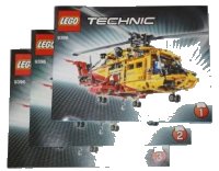 LEGO part Helicopter 9396-1