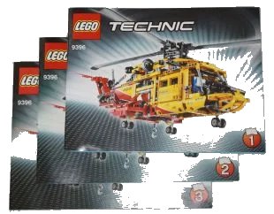 LEGO onderdeel Helicopter (9396-1)