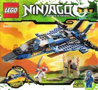 LEGO onderdeel Jay's Storm Fighter 9442-1