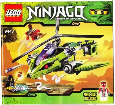 LEGO onderdeel Rattlecopter (9443-1)