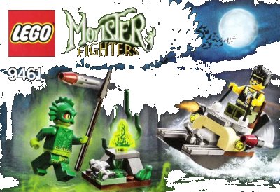 LEGO onderdeel The Swamp Creature (9461-1)