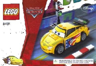 LEGO onderdeel Jeff Gorvette (9481-1)