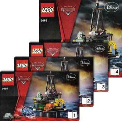 LEGO onderdeel Oil Rig Escape (9486-1)