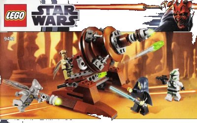 LEGO onderdeel Geonosian Cannon (9491-1)