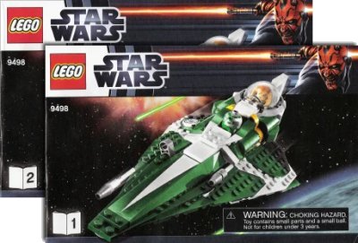 LEGO onderdeel Saesee Tiin's Jedi Starfighter (9498-1)
