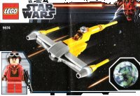 LEGO part Naboo Starfighter & Naboo 9674-1