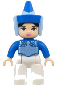 LEGO part Duplo Figure Lego Ville, Disney Princess, Fairy Merryweather 47394pb172
