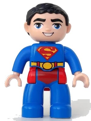 LEGO onderdeel Duplo Figure Lego Ville, Male, Superman (47394pb175)