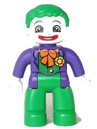LEGO part Duplo Figure Lego Ville, The Joker 47394pb189