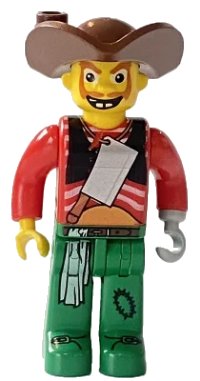 LEGO onderdeel Pirates - Harry Hardtack 4J010