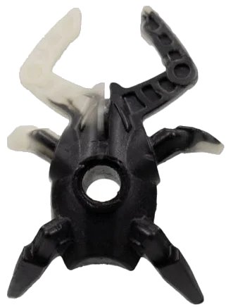 LEGO onderdeel Bionicle Mini - Visorak Suukorak (Glow in the Dark Left Side) (51991e2)