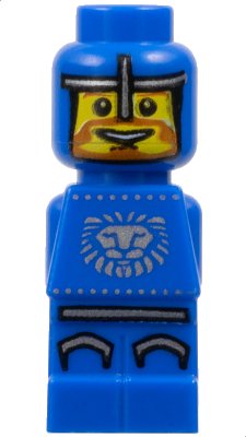 LEGO onderdeel Microfigure Lava Dragon Knight Blue (4556006) (85863pb001)