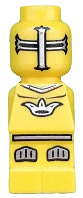 LEGO onderdeel Microfigure Lava Dragon Knight Yellow (4556007) (85863pb004)