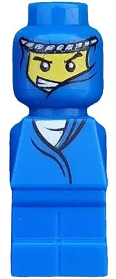 LEGO onderdeel Microfigure Ramses Pyramid Adventurer Blue (4560459) (85863pb009)