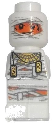 LEGO part Microfigure Ramses Pyramid King Ramses (4560463) 85863pb010b