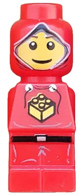LEGO onderdeel Microfigure Creationary Red (4560465 / 6022495) (85863pb011)
