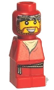 LEGO onderdeel Microfigure Orient Bazaar Merchant Red (4594143) 85863pb030