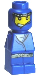 LEGO onderdeel Microfigure Orient Bazaar Merchant Blue (4594144) (85863pb031)