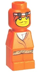 LEGO part Microfigure Orient Bazaar Merchant Orange (4594142) 85863pb033