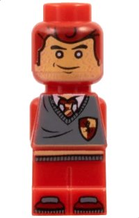 LEGO onderdeel Microfigure Hogwarts Gryffindor House Player (4594471) 85863pb039