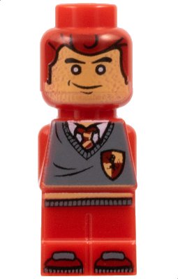 LEGO onderdeel Microfigure Hogwarts Gryffindor House Player (4594471) (85863pb039)