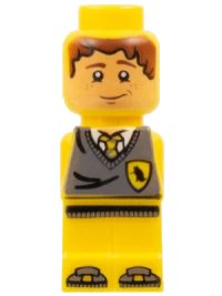 LEGO part Microfigure Hogwarts Hufflepuff House Player (4594481) 85863pb042