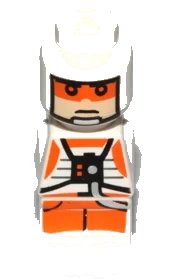LEGO onderdeel Microfigure Star Wars Rebel Pilot (85863pb076)