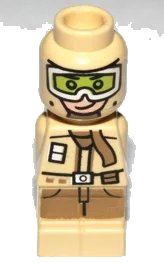 LEGO onderdeel Microfigure Star Wars Rebel Trooper 85863pb077