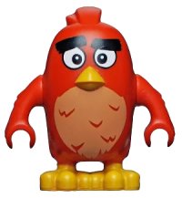 LEGO part Red, Worried ang003