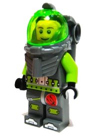 LEGO part Atlantis Diver 4 - Lance Spears atl006a