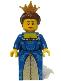 LEGO part Fantasy Era - Crown Queen cas416