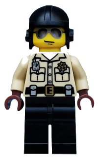 LEGO part Traffic Cop, Series 2 (Minifigure Only without Stand and Accessories) col022