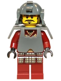 LEGO part Samurai Warrior, Series 3 (Minifigure Only without Stand and Accessories) col035